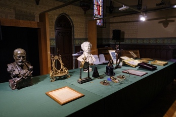 Algunas de las 55 piezas que completan el legado del compositor Pablo Sarasate.