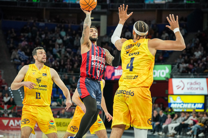 Markus Howard alcanzó su mejor nivel frente a Gran Canaria.