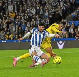 Guedes dispara para anotar el 1-0, nadie imaginaba lo que vendría después.