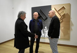 De izquierda a derecha, Darío Urzay, Pello Irazu y Txomin Badiola.