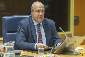 Juan Calparsoro, fiscal jefe de Gipuzkoa, en una imagen de archivo.