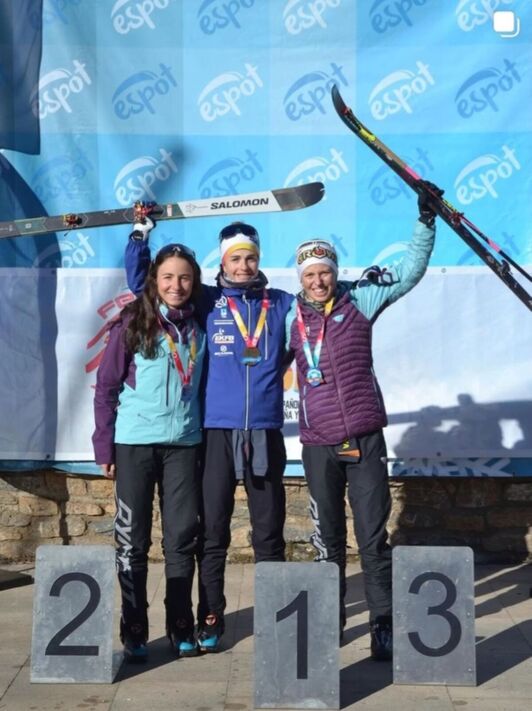 Malen Osak garaipena lortu du Bertikaleko Espainiako Kopako lehen proban.