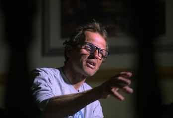 Simone Moro, uno de los mayores alpinistas en ascensiones invernales, acxtualmente hospitalizado.