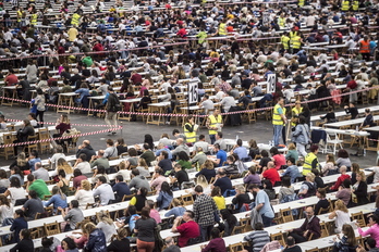 Imagen de archivo de 2018, durante las pruebas de una OPE anterior.