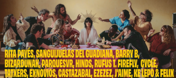 El cartel del festival Santas Pascuas que Abogados Cristianos ha pedido que sea retirado.