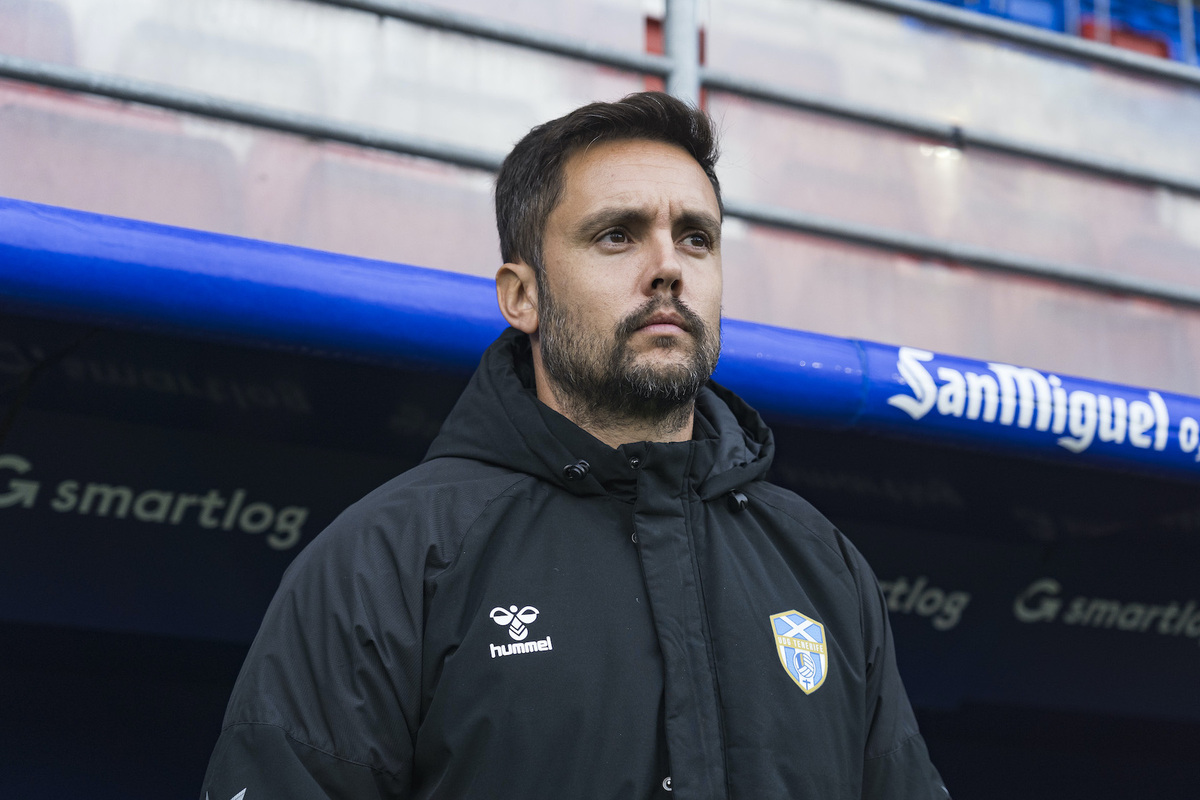 Eder Maestre en su última visita a Ipurua. (Aritz Loiola/Foku)