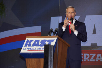 El presidente electo de Chile, José Antonio Kast.