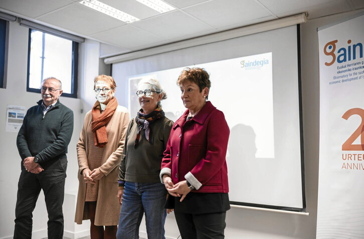 Atzo aurkeztu zuten Baionan Euskal Herriko datu sozioekonomikoak biltzen dituen txostena.