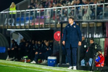 Jon Ansotegi se ha estrenado con victoria como técnico del primer equipo.