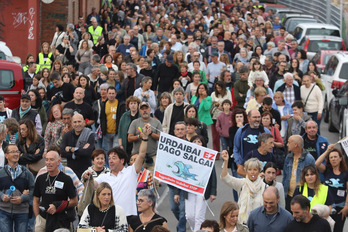 Guggenheim Urdaibai gelditzeko eskean, 2024an.