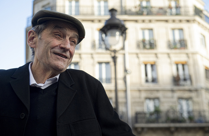 Josu Urrutikoetxea, en París en el año 2020.