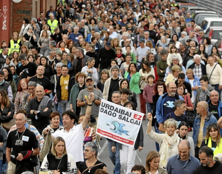 Guggenheim Urdaibai gelditzeko eskean, 2024an.