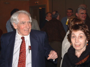 Miriam Nurnberg y Mario Salegi.