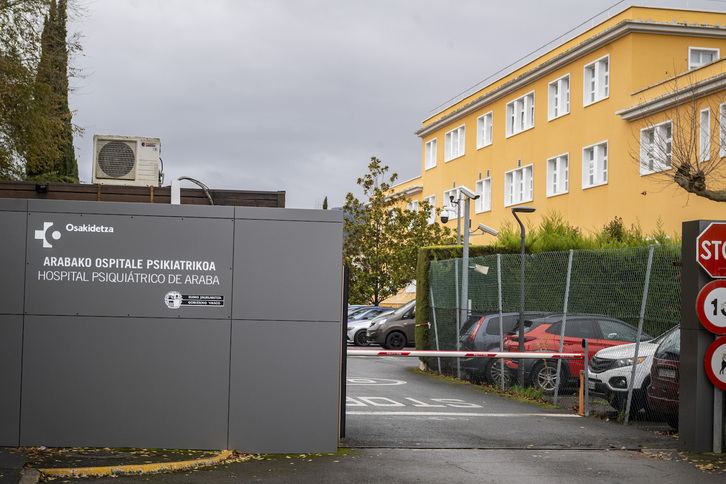 Hospital psiquiátrico de Araba, en Gasteiz.