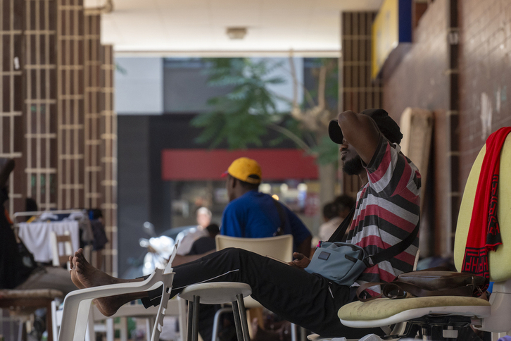 Maliko migranteak, uda honetan Donostian.