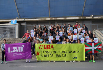 LABen Kubarekiko elkartasun kanpaina benetan arrakastatsua izan da.