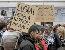 Imagen de archivo de una manifestación contra el racismo y la xenofobia.