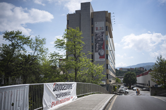 Imagen de archivo de la planta de Bridgestone en Basauri.