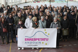 Errespetatu Andoain plataformaren agerraldia, larunbat honetan.