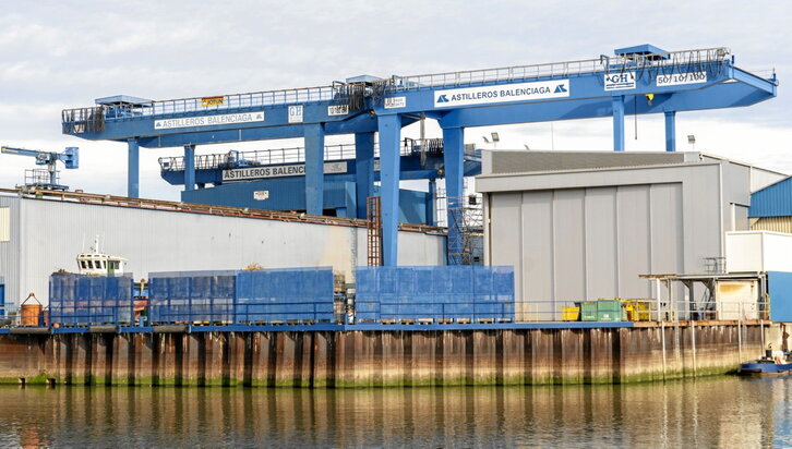 Imagen de archivo de Astilleros Balenciaga.