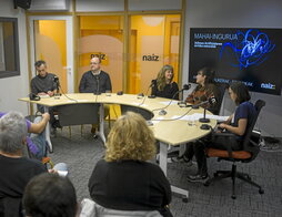 Mesa redonda sobre la inteligencia artificial organizada por NAIZ y NAIZ Irratia.