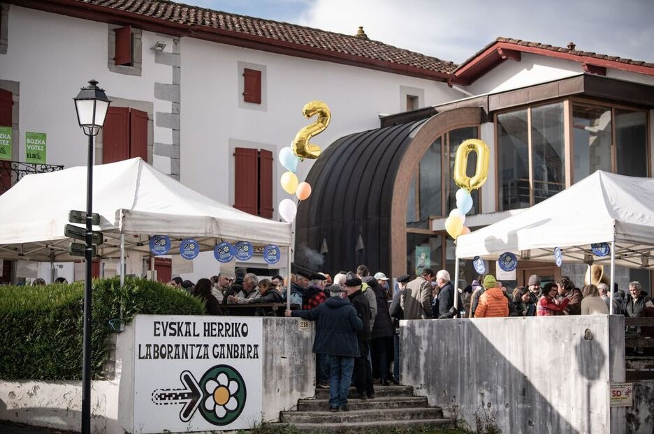 Euskal Herriko Laborantza Ganbara a célébré ses 20 ans. 