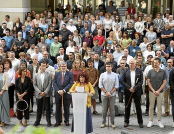 Alkate eta hautetsien elkarretaratzea Kontseiluarekin batera joan den udan.