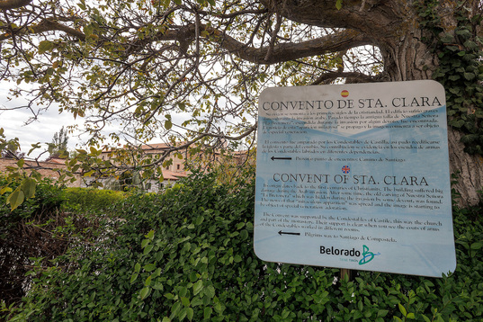 Convento de las clarisas de Belorado, en Burgos, del que dependían las de Urduña antes del cisma.