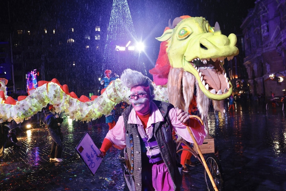 Herensuge Bilboko kalejiran.