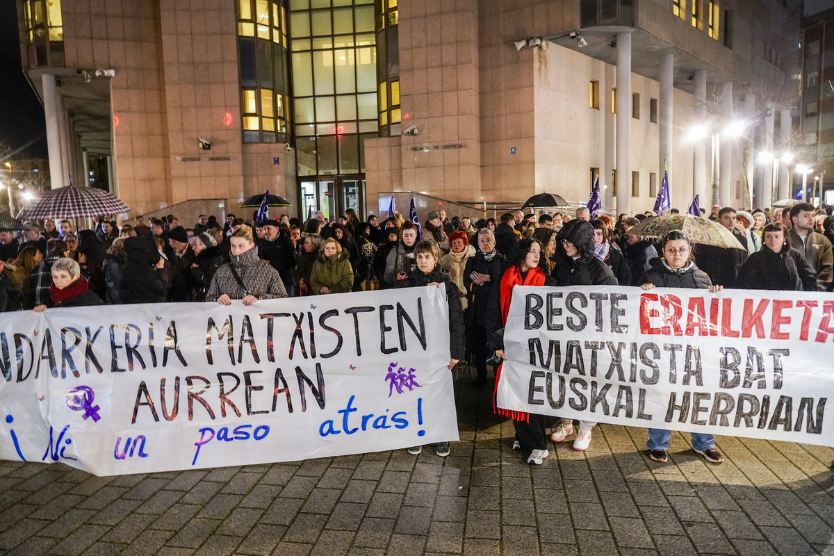 A prisión el detenido tras el crimen machista de Barakaldo, por homicidio y agresión sexual