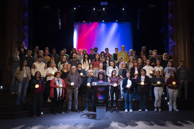 Bilbao Arenako ekitaldiaren aurkezpena, iragan urrian.