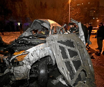 Un ataque ruso en Jarkov dejó ayer dos muertos.