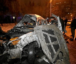 Un ataque ruso en Jarkov dejó ayer dos muertos.