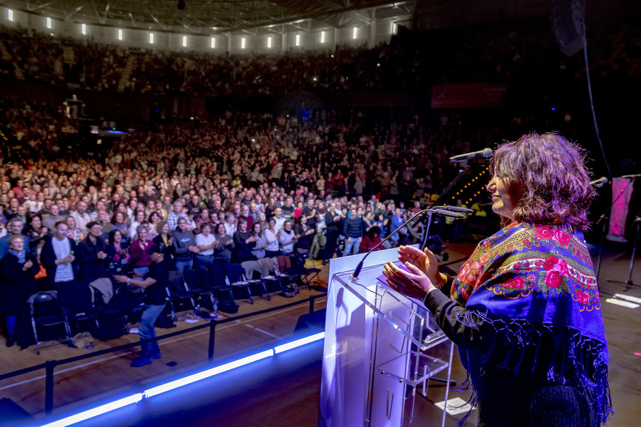 Idurre Eskisabel, Euskalgintzaren Kontseiluko idazkari nagusia.