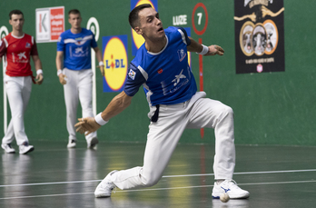 Zabala ha estado intratable en casa, antes sus aficionados.