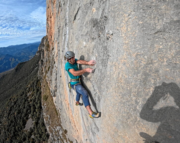 Tasio Martinek aukera izan du «Piztu da piztia» bidea era askean igotzeko.