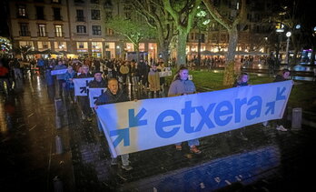 Urteko azken ostiraleko mobilizazioa, Donostian.