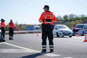 El caso se desencadenó en un control de carretera de la Ertzaintza en Mendexa.