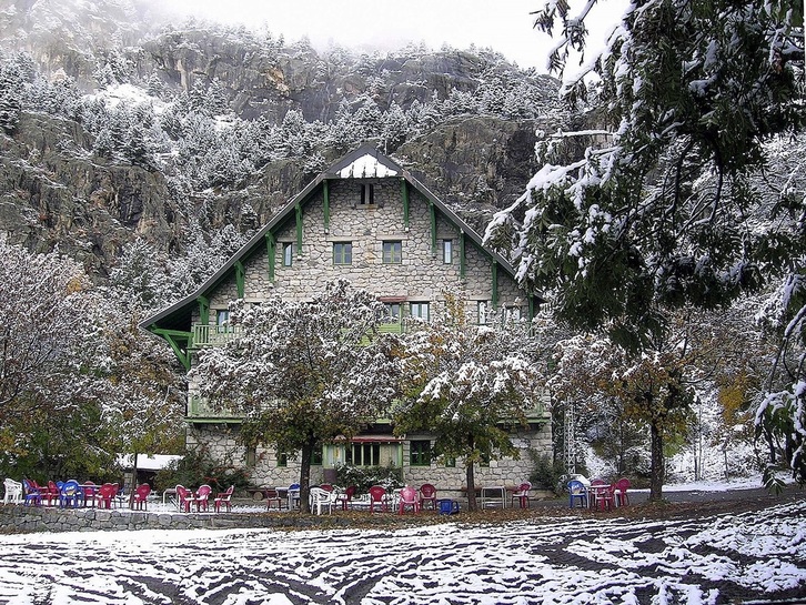 Refugio de Casa de Piedra, en Panticosa.