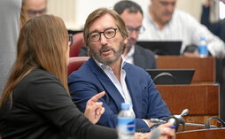 Iñaki Oyarzábal, juntero en Araba de un PP que cotiza a la baja pese a los vientos favorables a nivel estatal.