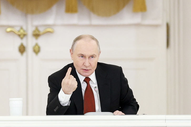 Vladimir Putin, el pasado sábado.