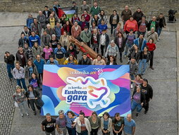 Korrikaren aurkezpena, joan den azaroan, Gasteizen.