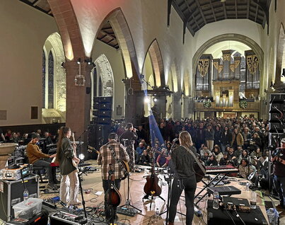 Mikel Urdangarin eta Rafa Rueda.