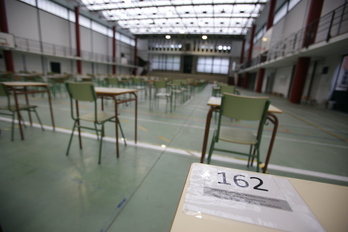 Zortzi kategoriatan banatzen dira 58 plazak.