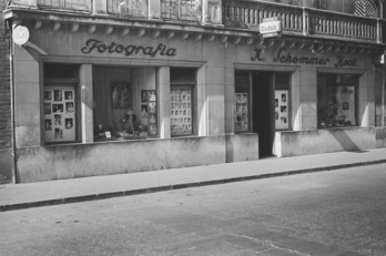 La mítica tienda y laboratorio de Schommer Koch en Gasteiz.
