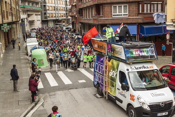 Korrikaren 20. edizioa, Lekeitiotik barrena.