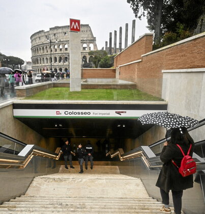 La recién inaugurada estación de metro Colosseo-Fori Imperiali esconde auténticos tesoros arqueológicos.