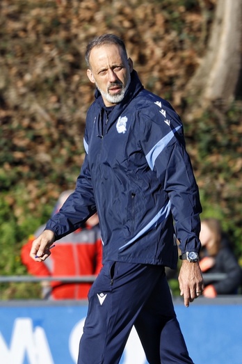 Pellegrino Matarazzo tendrá su puesta de largo este domingo en Anoeta.