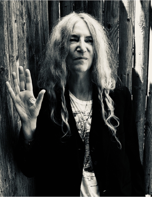 La creativa y siempre exploradora Patti Smith. 