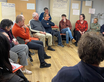 Herritarrekin iritziak trukatzeko prozesuan murgilduta dago 2020ko hauteskundeetan botoen %44 erdietsi zituen hautagaitza.